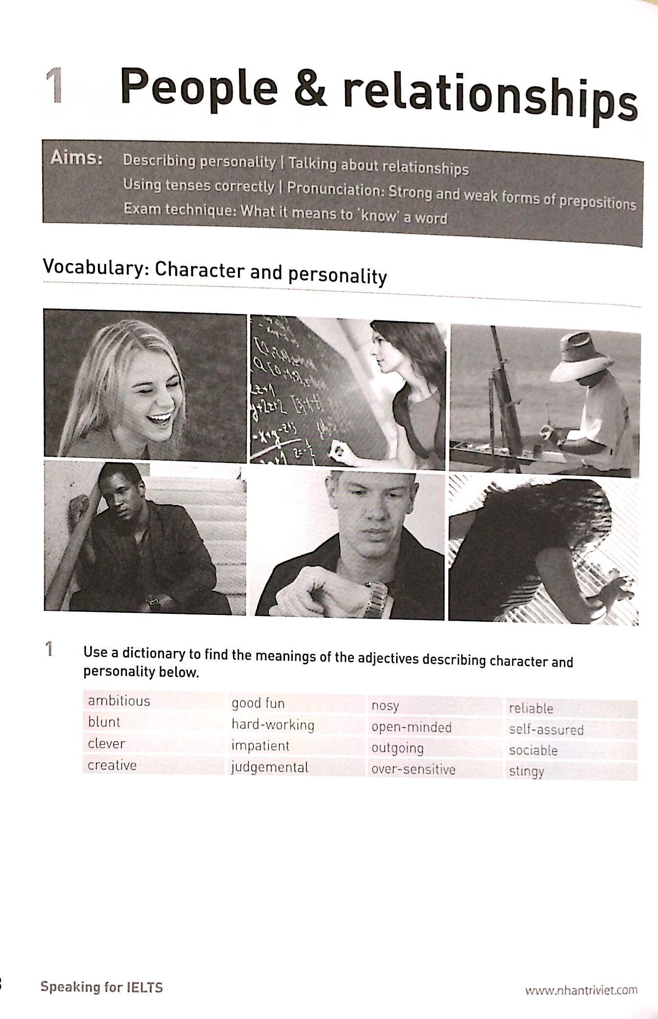Speaking For IELTS (Kèm CD)