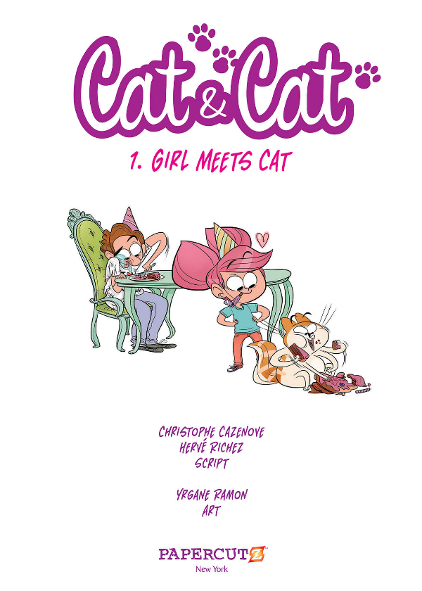 Cat And Cat #1: Girl Meets Cat