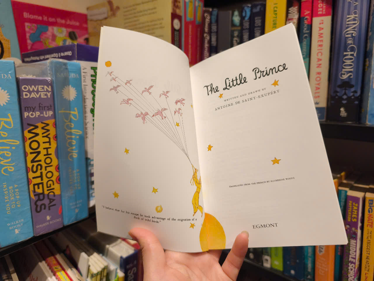 Sách - The Little Prince by Antoine de Saint-Exupéry - Thiếu nhi tiếng Anh/Children