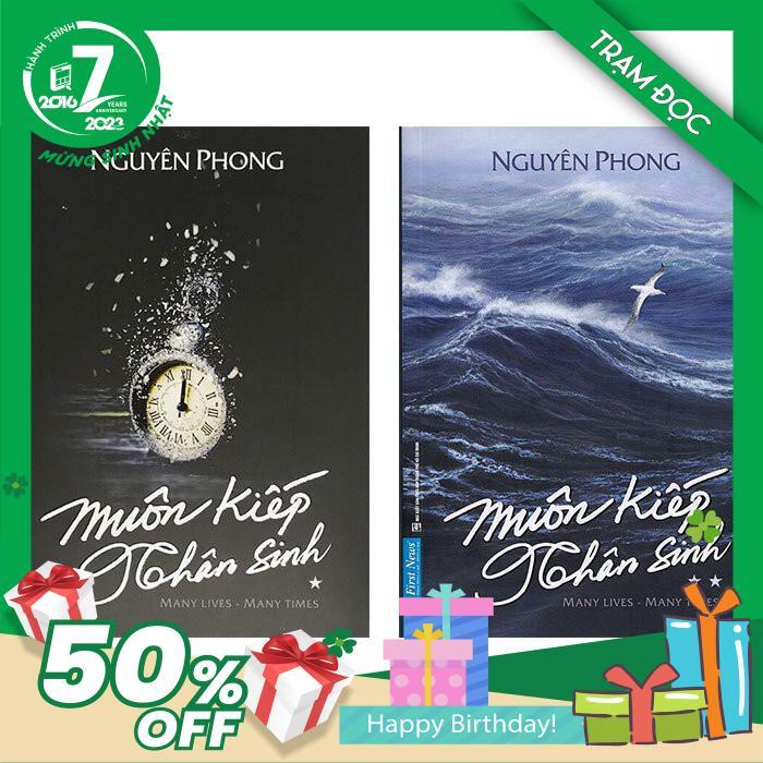 Trạm Đọc Official | Combo 2 Cuốn: Muôn Kiếp Nhân Sinh + Muôn Kiếp Nhân Sinh 2 (Bìa Mềm)