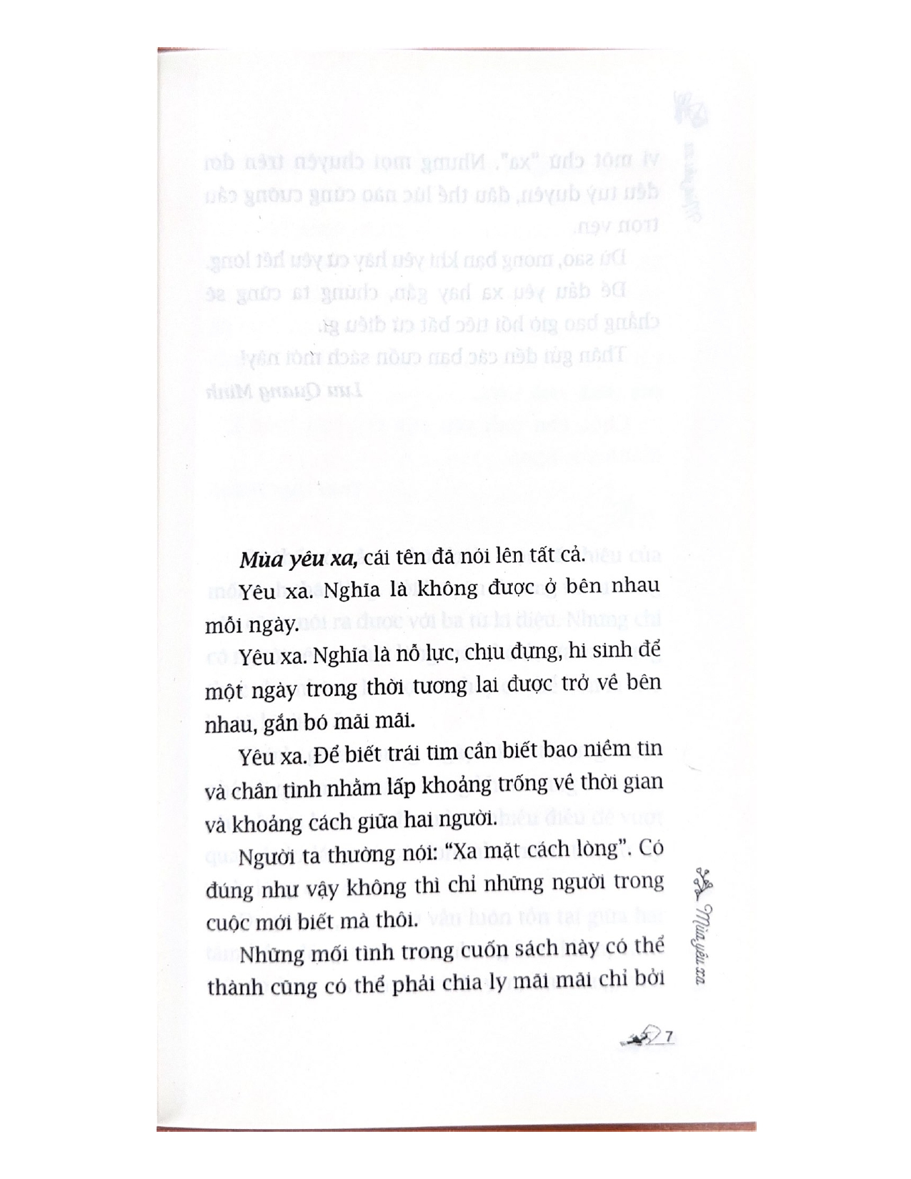 Mùa Yêu Xa