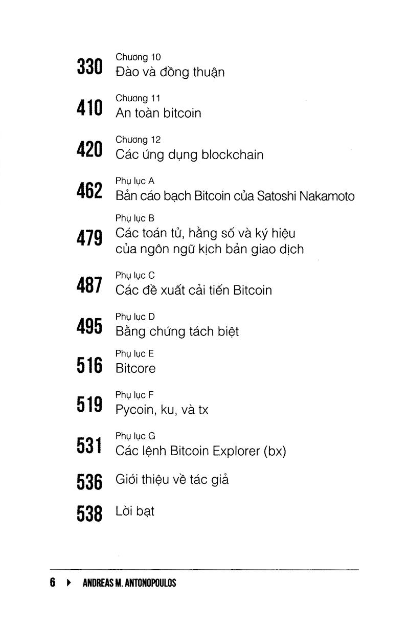 Mastering Bitcoin - Bitcoin Thực Hành: Những Khái Niệm Cơ Bản Và Cách Sử Dụng Đúng Đồng Tiền Mã Hóa