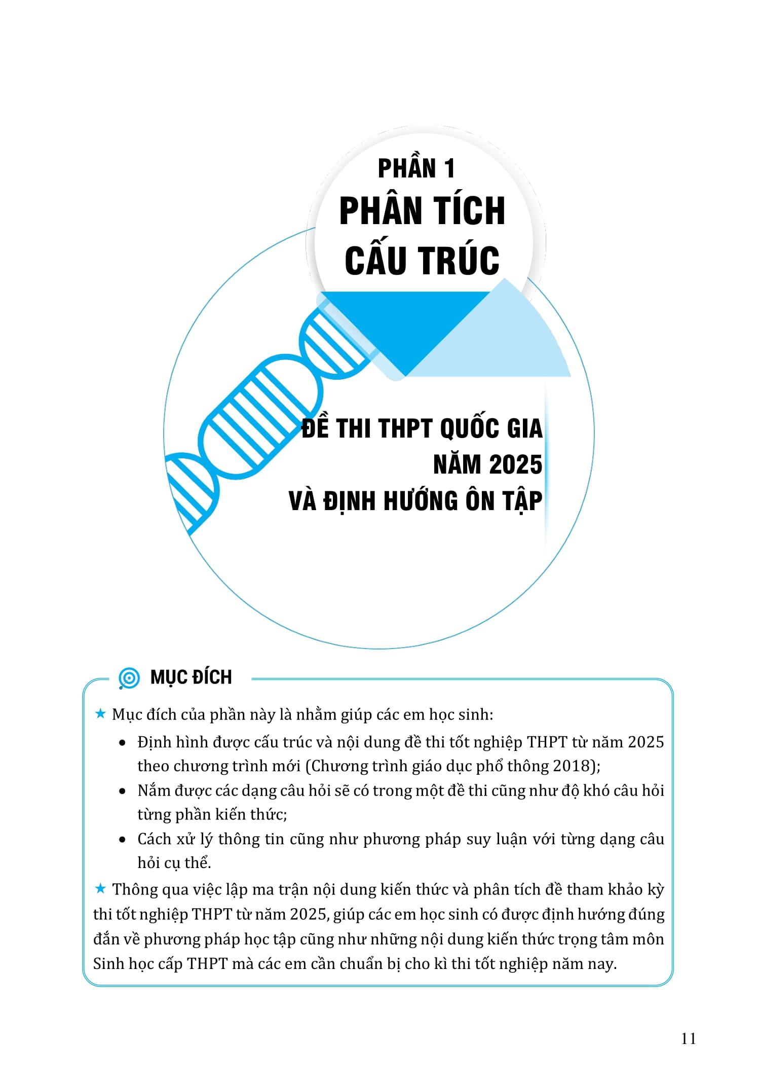 Sách - 50 Đề Minh Họa Tốt Nghiệp THPT 2025 - Môn Sinh Học