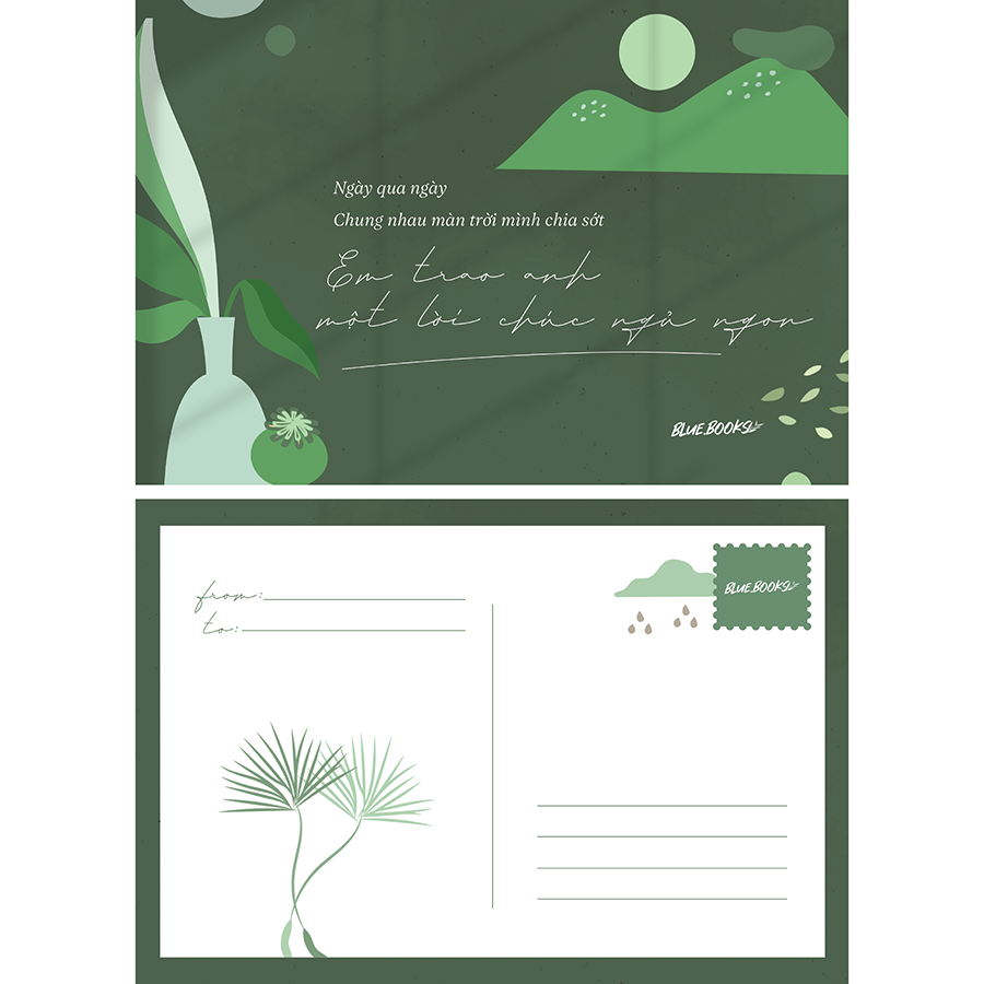 Cuốn sách: Chúc Ngủ Ngon Rồi Lại Càng Nhớ Anh Hơn - Tặng Kèm 3 Postcard