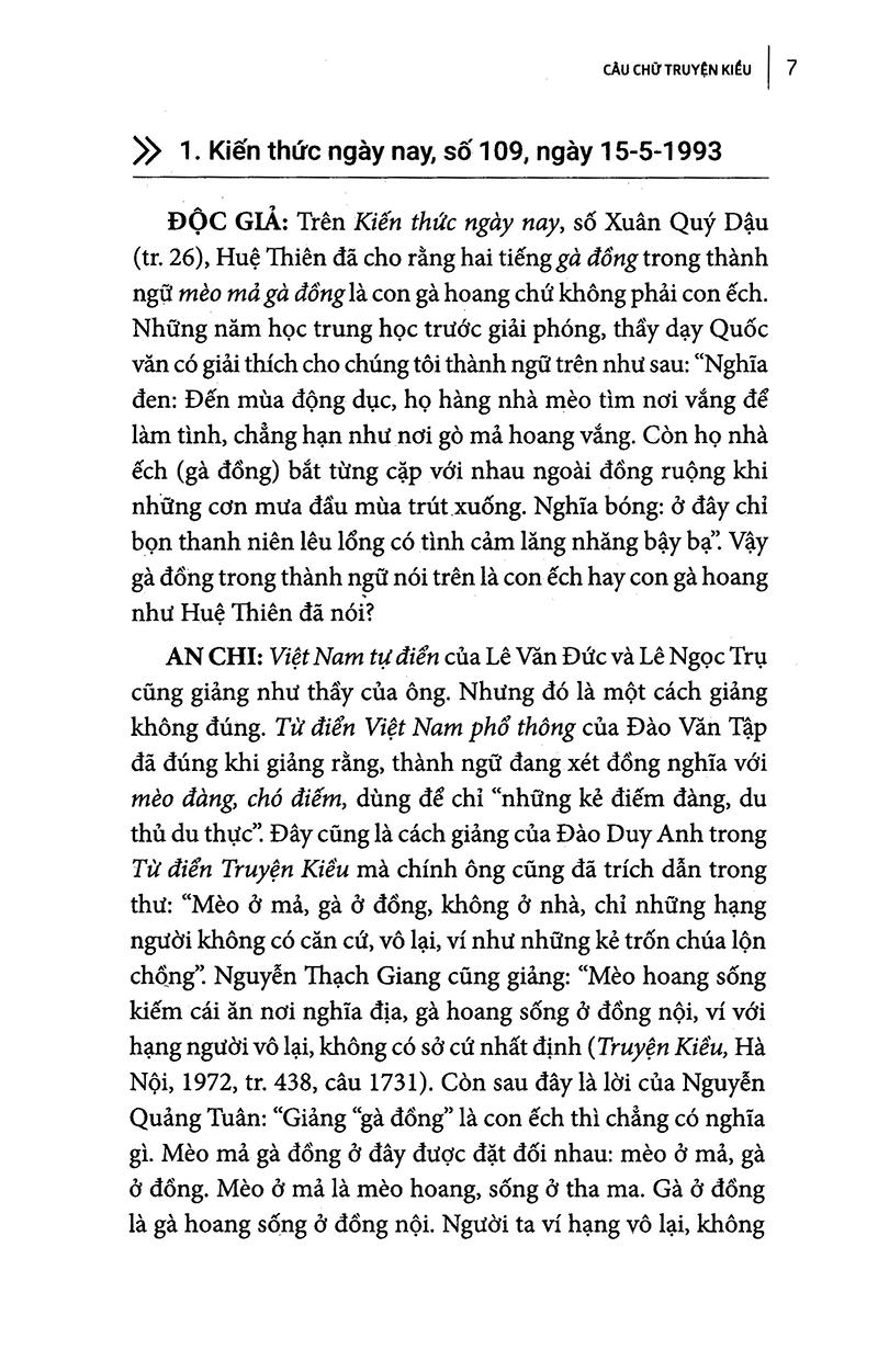 Câu Chữ Truyện Kiều