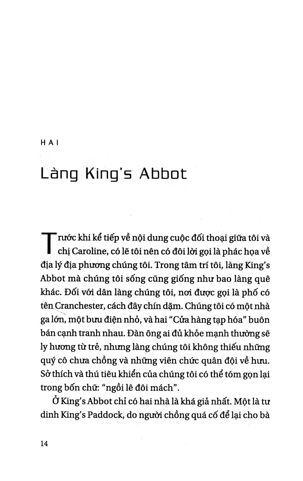 Agatha Christie - Vụ Ám Sát Ông Roger Ackroyd (Tái Bản)