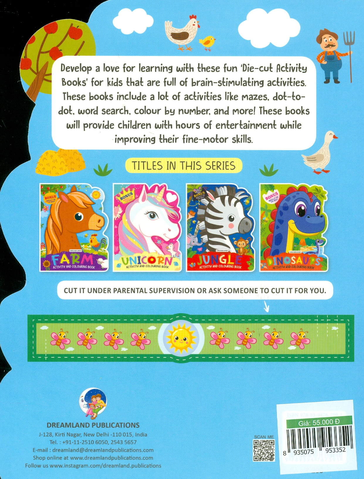 Farm - Activity And Colouring Book (Sách Hoạt Động Và Tô Màu: Nông Trại)