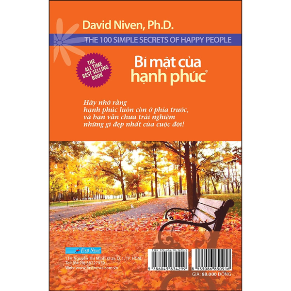 Sách Bí mật của hạnh phúc - David Niven, PhD