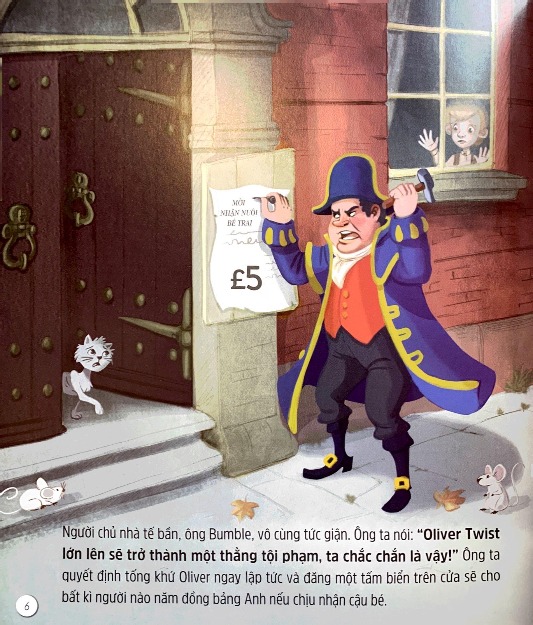 Phiên Bản Kể Lại Đầy Lôi Cuốn Của Tác Phẩm Văn Học Kinh Điển - Oliver Twist
