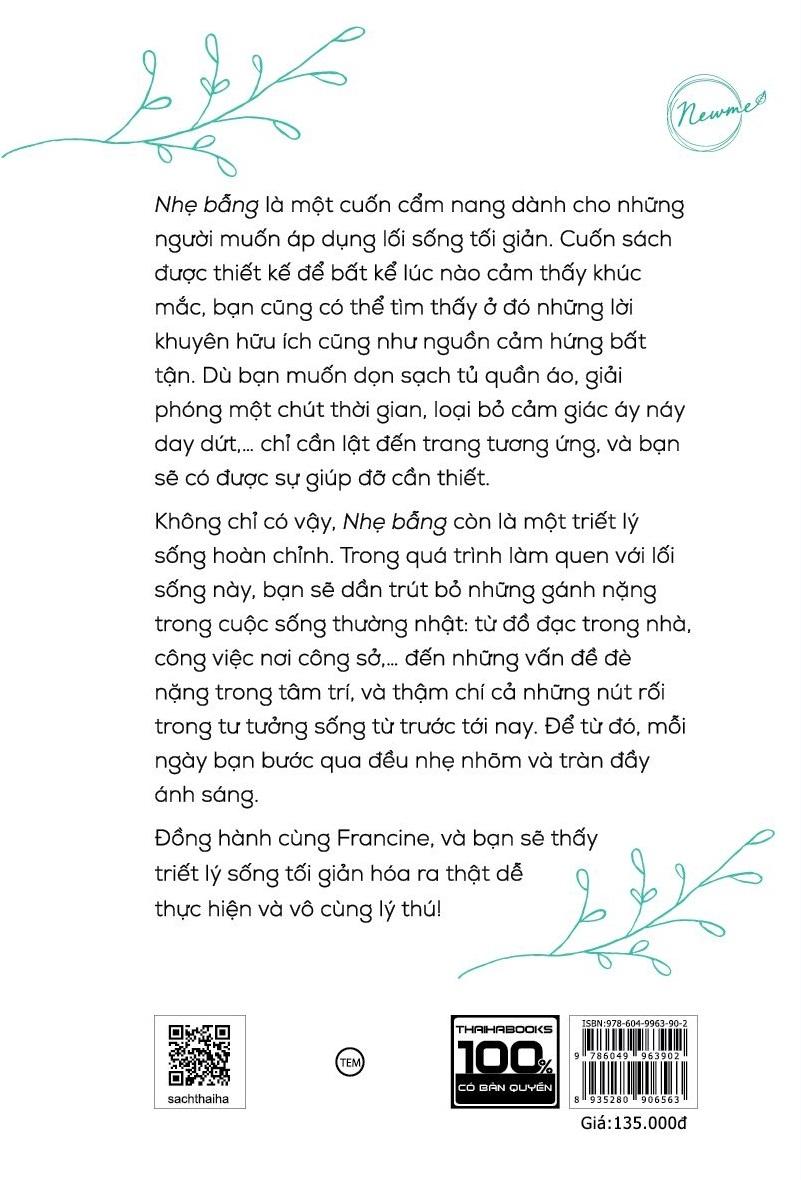 Nhẹ bẫng – Sống nhẹ nhàng, lòng nhẹ tênh, đời nhẹ bẫng