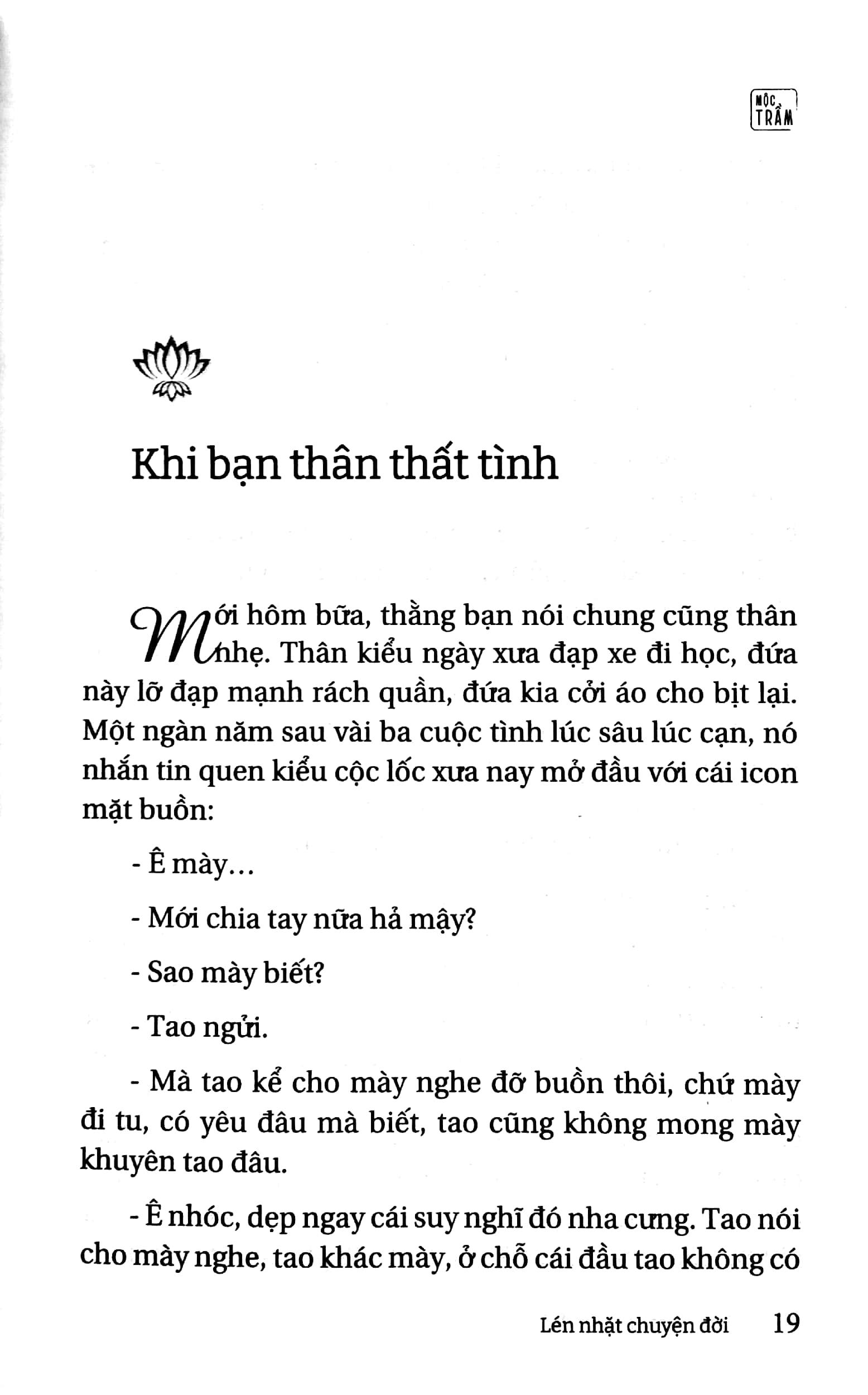 Sách Lén Nhặt Chuyện Đời