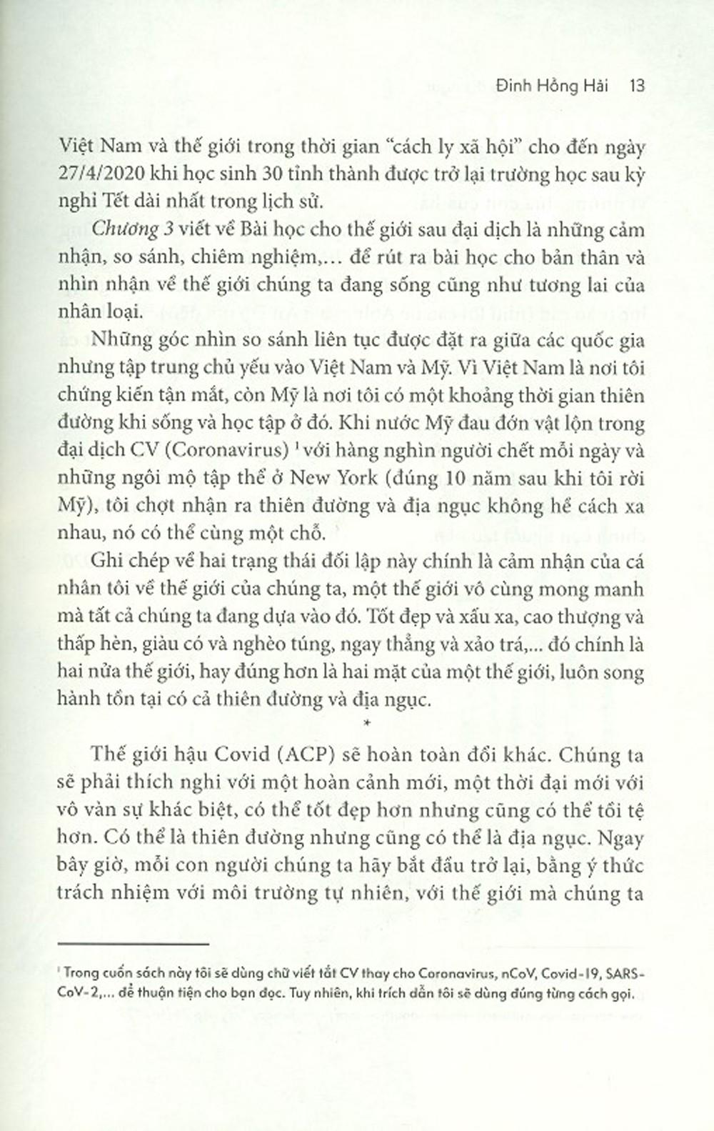 Thiên đường và địa ngục - Ghi chép trong đại dịch Coronavirus