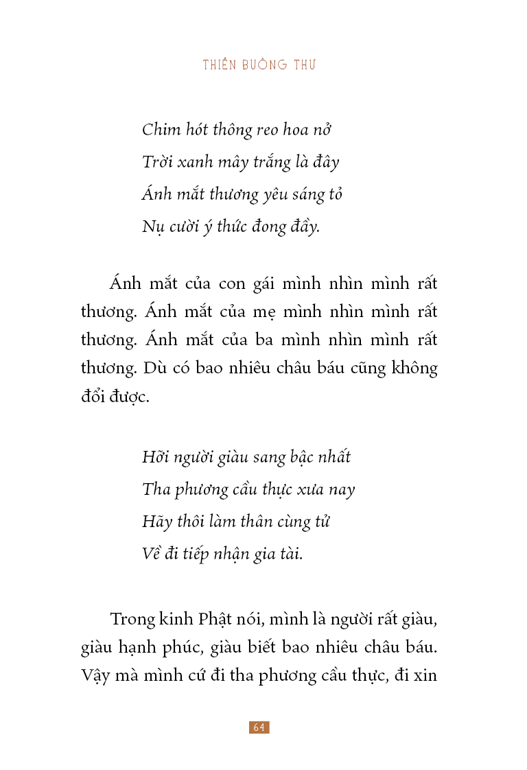 Thiền Buông Thư - Sư Cô Chân Không