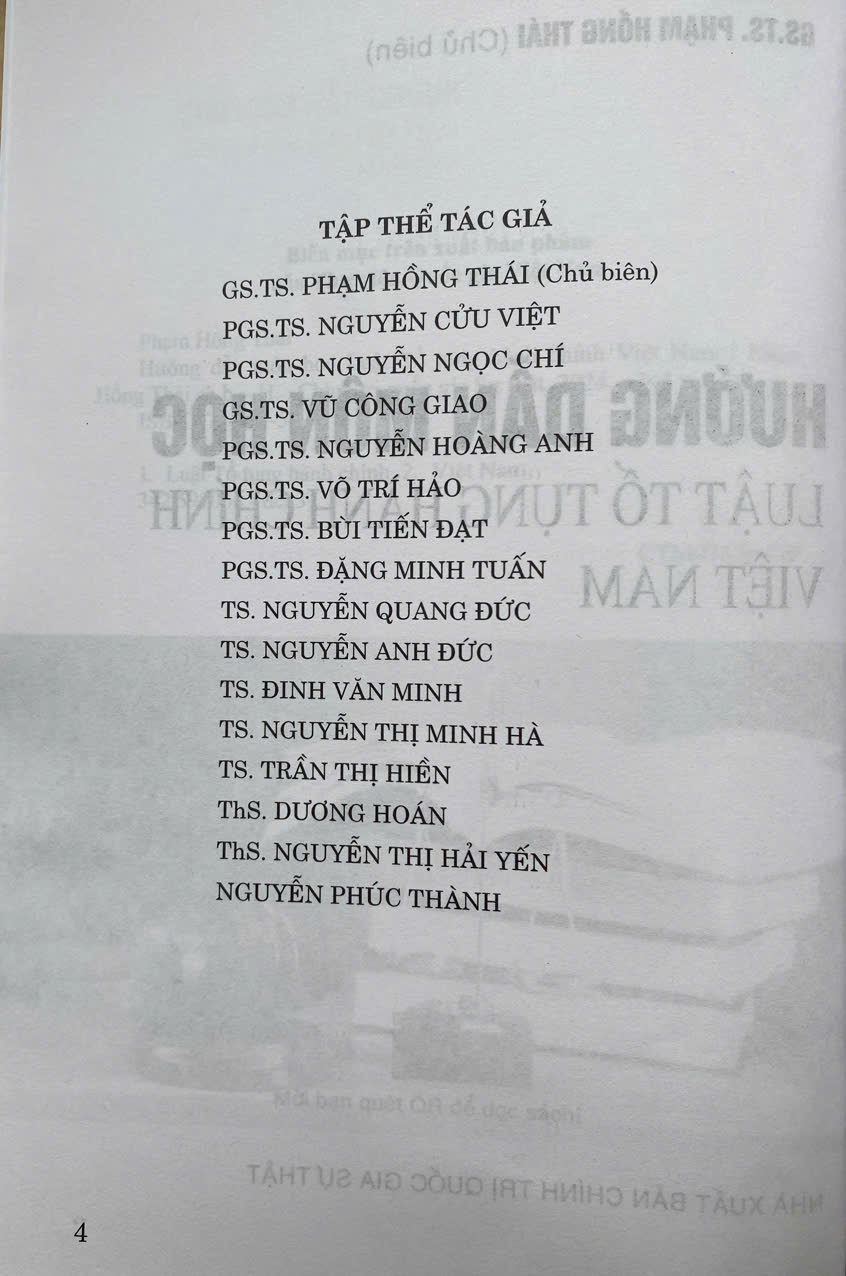 Hướng Dẫn Môn Học Luật Tố Tụng Hành Chính Việt Nam