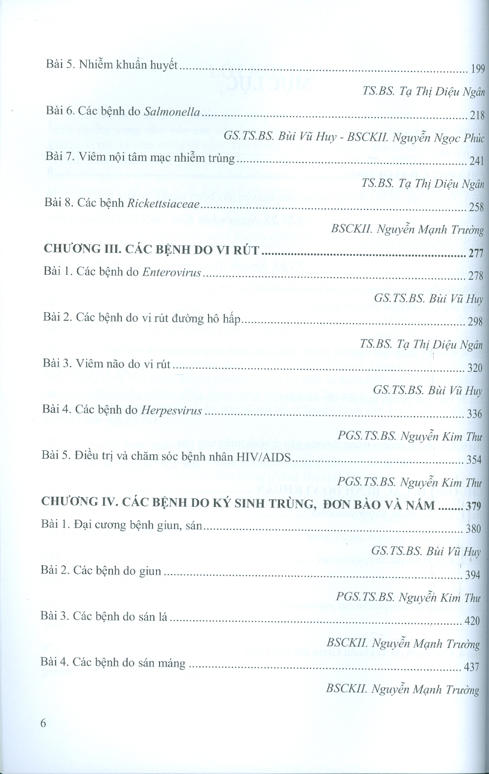 Bệnh Truyền Nhiễm Và Nhiệt Đới (Giáo trình Đào tạo sau Đại học) - Trường Đại học Y Hà Nội - Bộ môn Truyền nhiễm