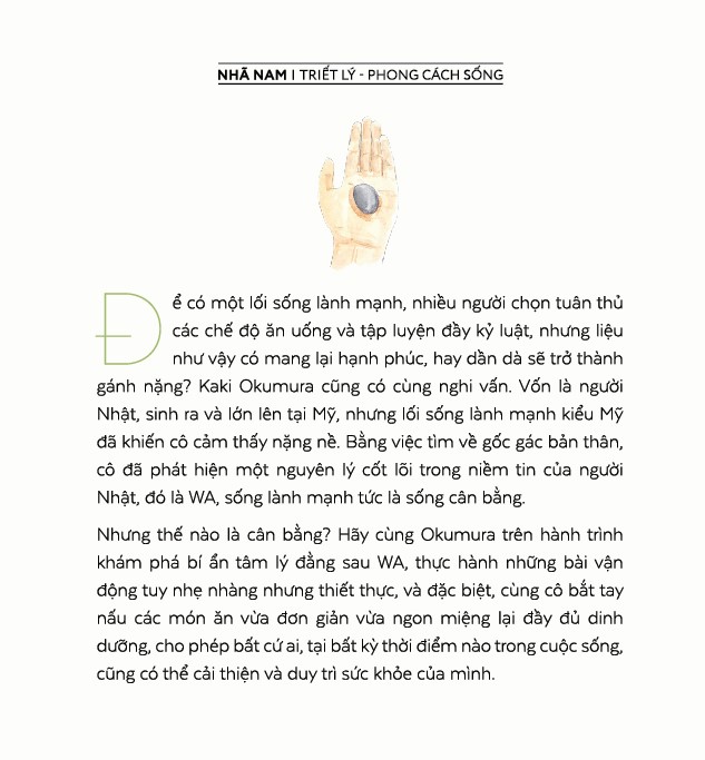 Sách - Wa - Nghệ thuật sống cân bằng của người Nhật (Kaki Okumura) (Nhã Nam Official)