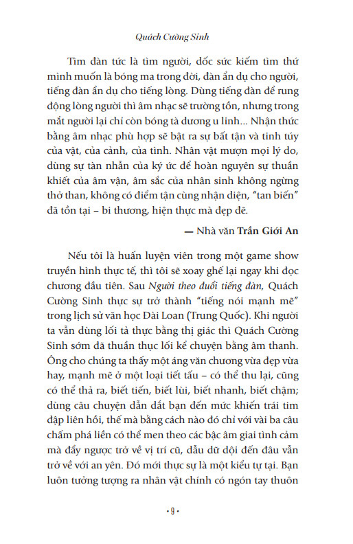 Người Theo Đuổi Tiếng Đàn - The Piano Tuner - Quách Cường Sinh