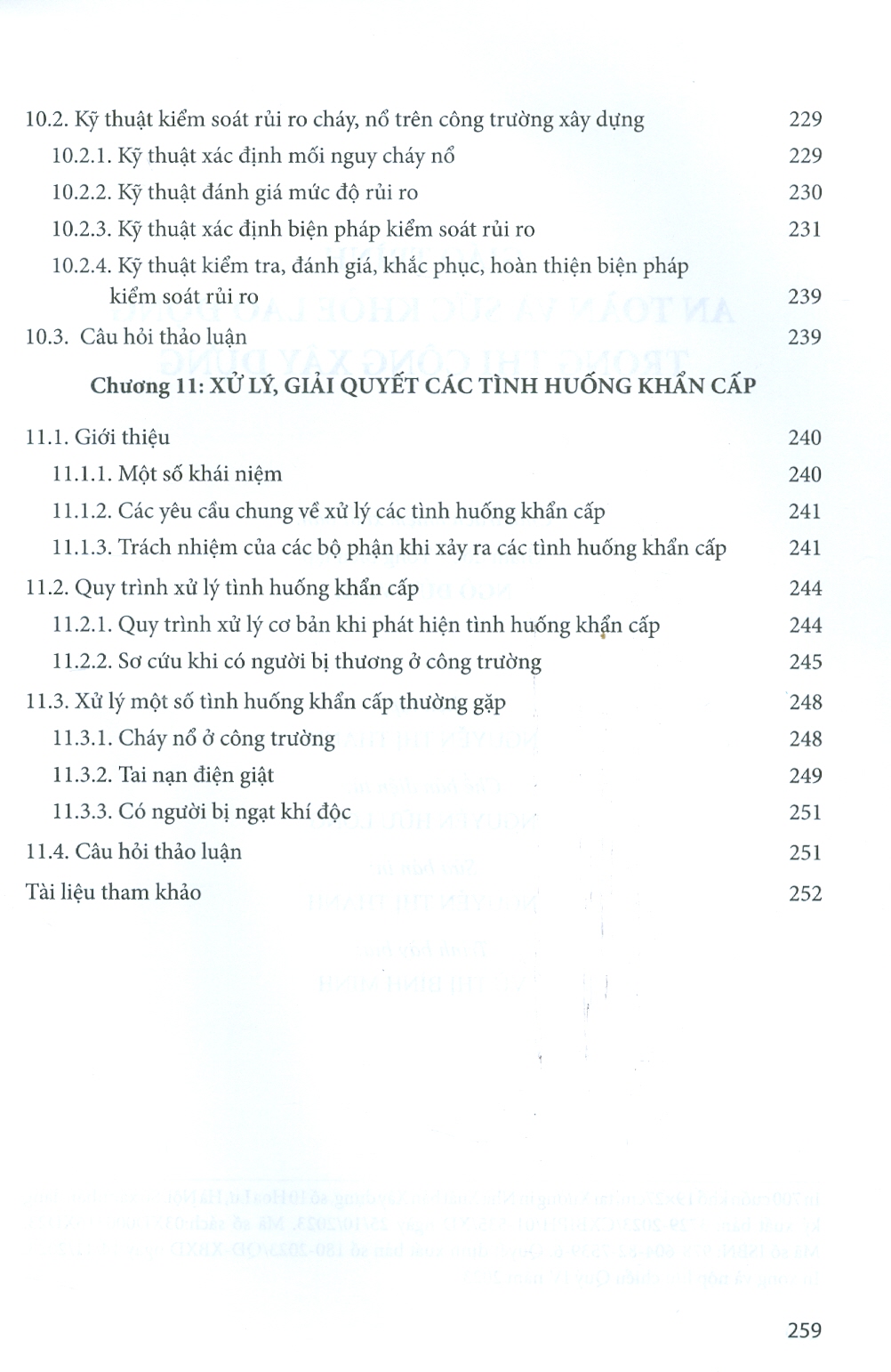 Giáo Trình An Toàn Và Sức Khoẻ Lao Động Trong Thi Công Xây Dựng