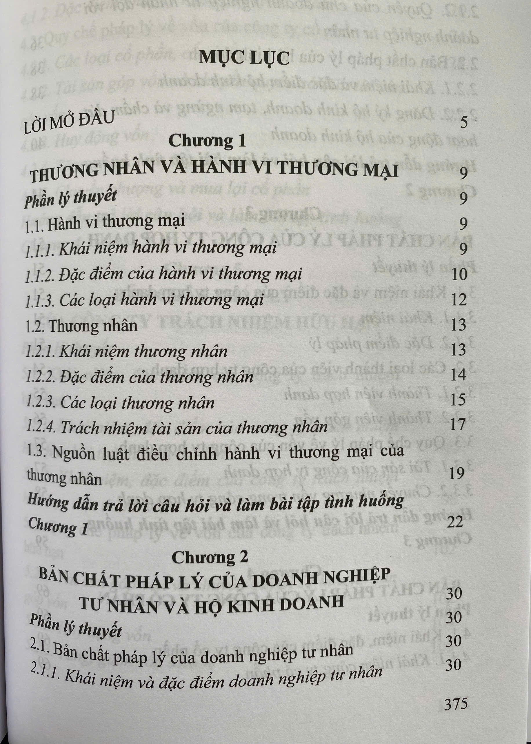 Hướng Dẫn Môn Học Luật Thương Mại ( Tập 1 )
