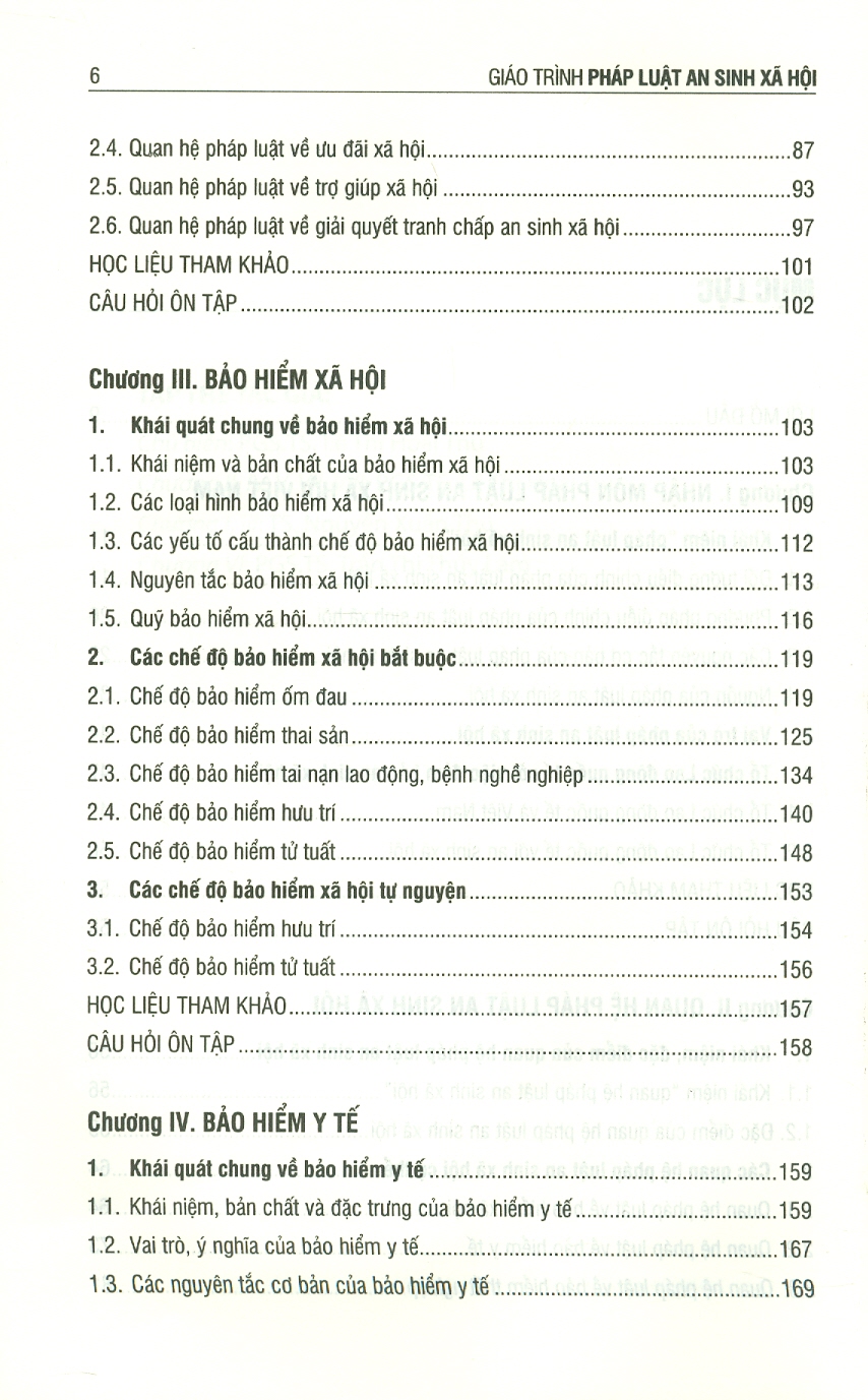 Sách - Giáo trình Pháp luật an sinh xã hội (Tái bản lần thứ nhất)