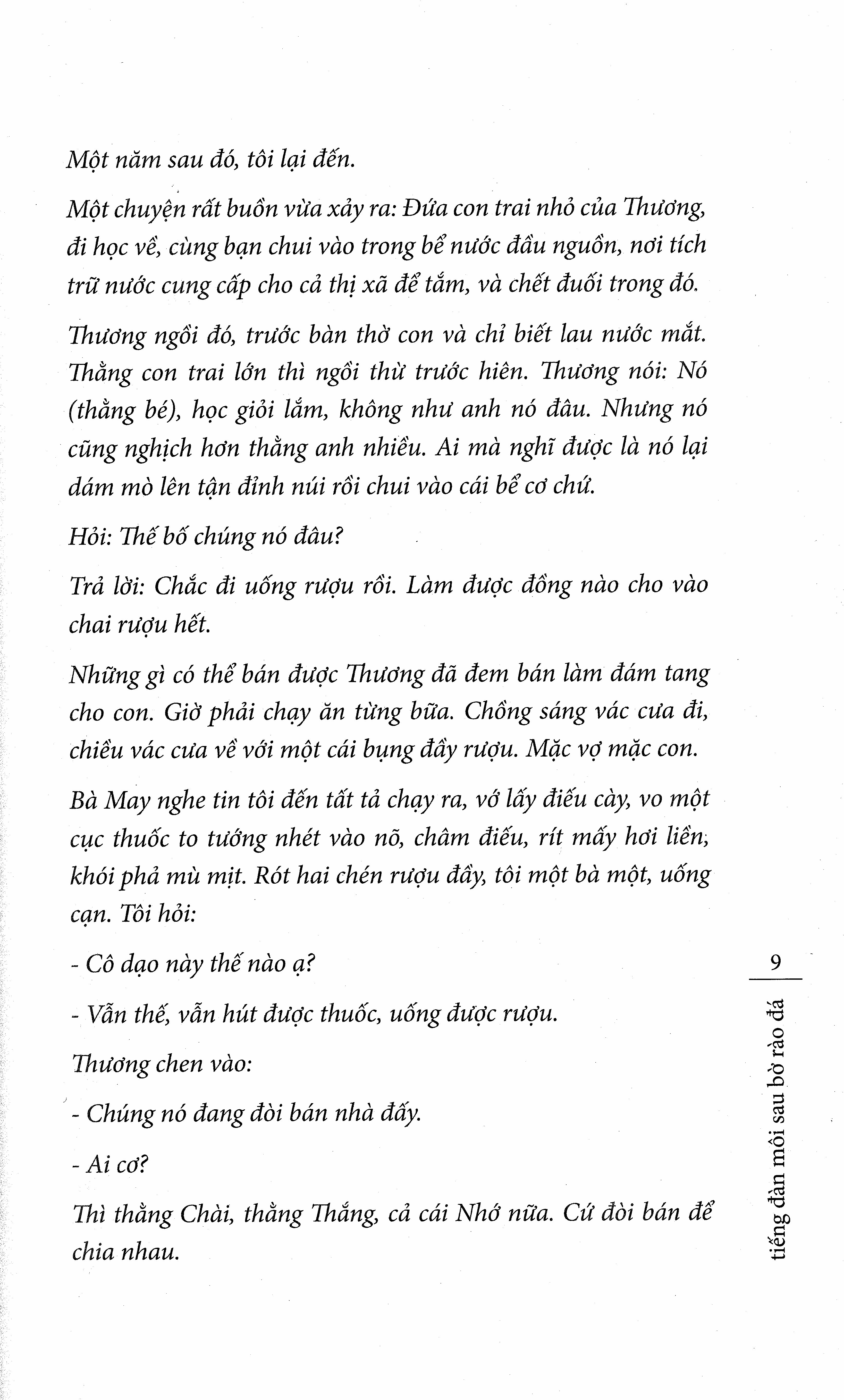 Tiếng đàn môi sau bờ rào đá