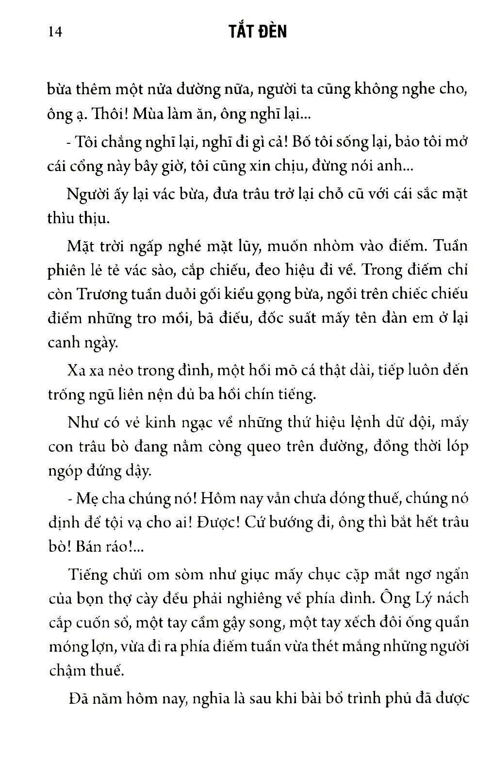 Tắt Đèn (Tái Bản 2020)
