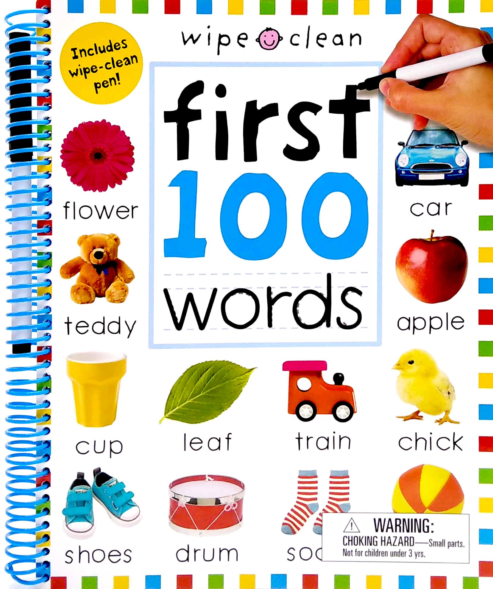 Wipe Clean: First 100 Words - Extended Edition: Includes Wipe-Clean Pen