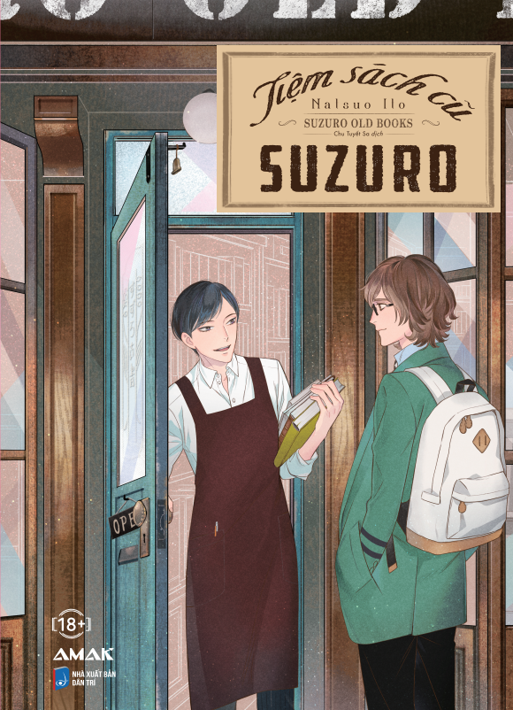 Sách - Suzuro Old Books - Tiệm Sách Cũ Suzuro - Tặng Kèm Bookmark Hai Mặt + Postcard Nhũ Ánh Trai + Lót Ly Bồi Đôi