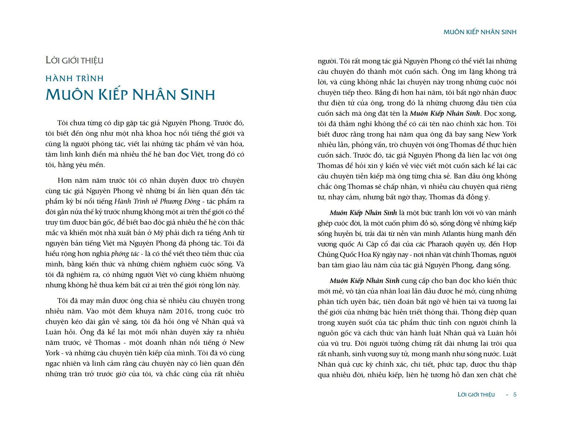 Sách Muôn Kiếp Nhân Sinh (Bìa Cứng) - Nguyên Phong