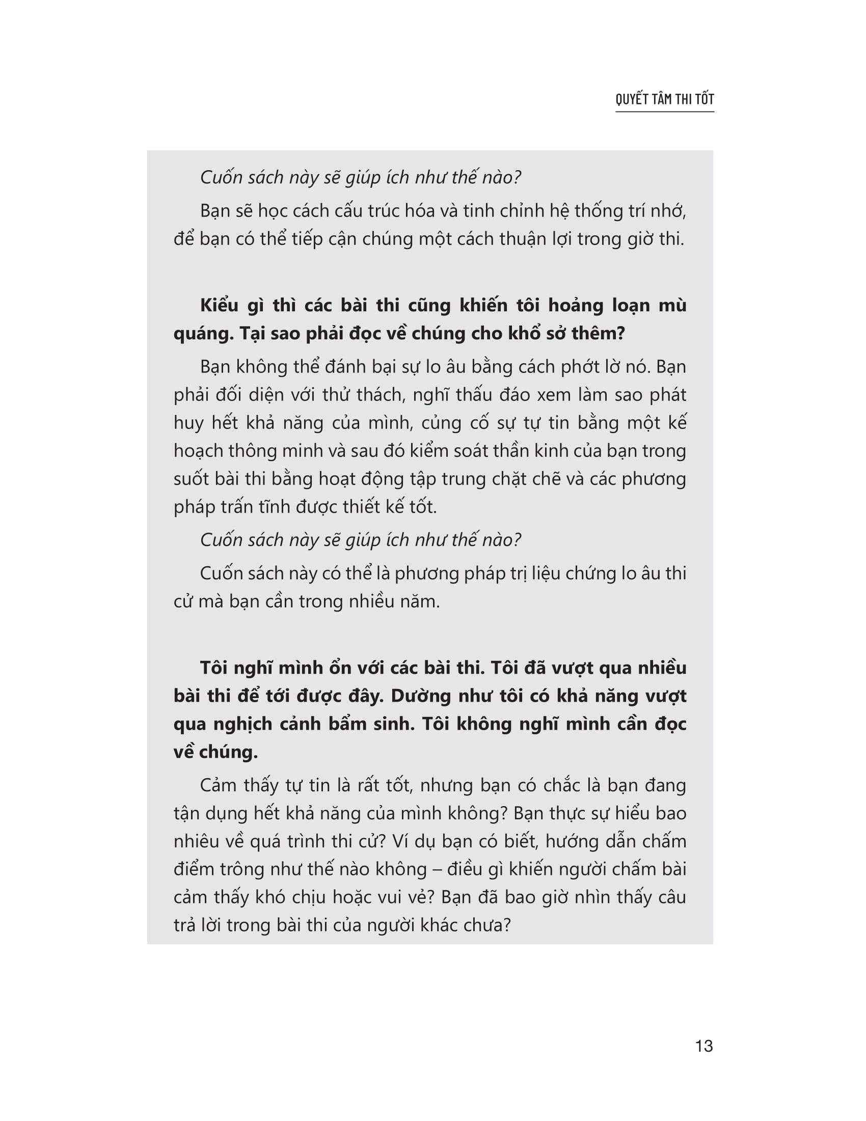 Sách - Chinh Phục Kì Thi - Điểm Cao Như Ý