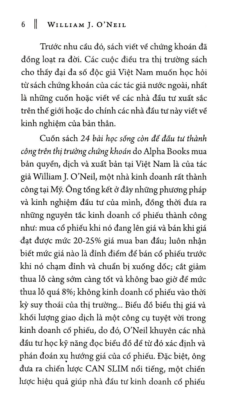 24 Bài Học Sống Còn Để Đầu Tư Thành Công Trên Thị Trường Chứng Khoán (Tái Bản)