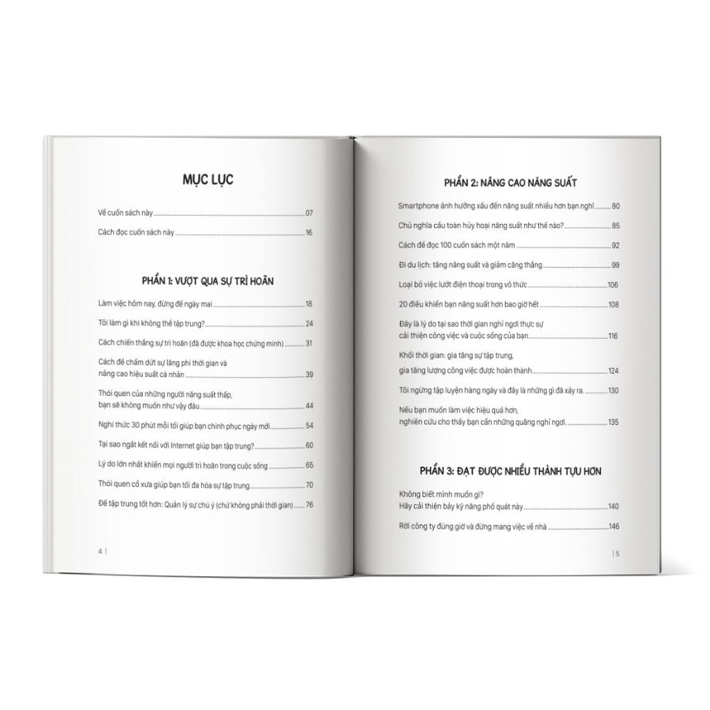 Sách - Do it today - Vượt Qua Trì Hoãn, Tối Ưu Năng Suất, Chinh Phục Mục Tiêu - MCBooks