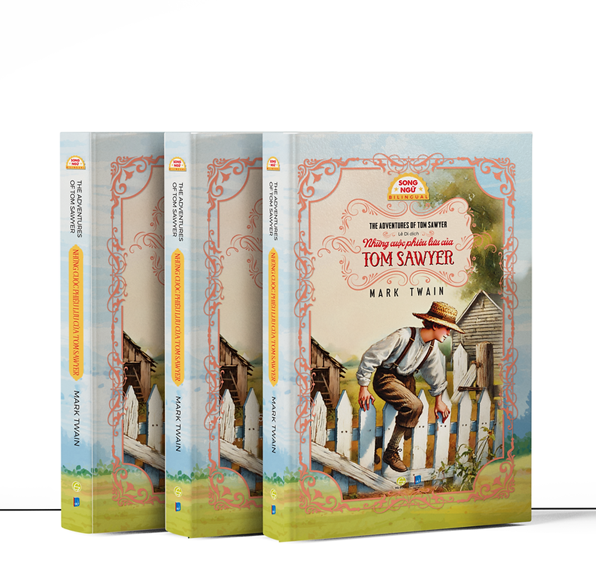 Sách - Những Cuộc Phiêu Lưu Của Tom Sawyer - The Adventures Of Tom Sawyer - Song Ngữ Việt-Anh