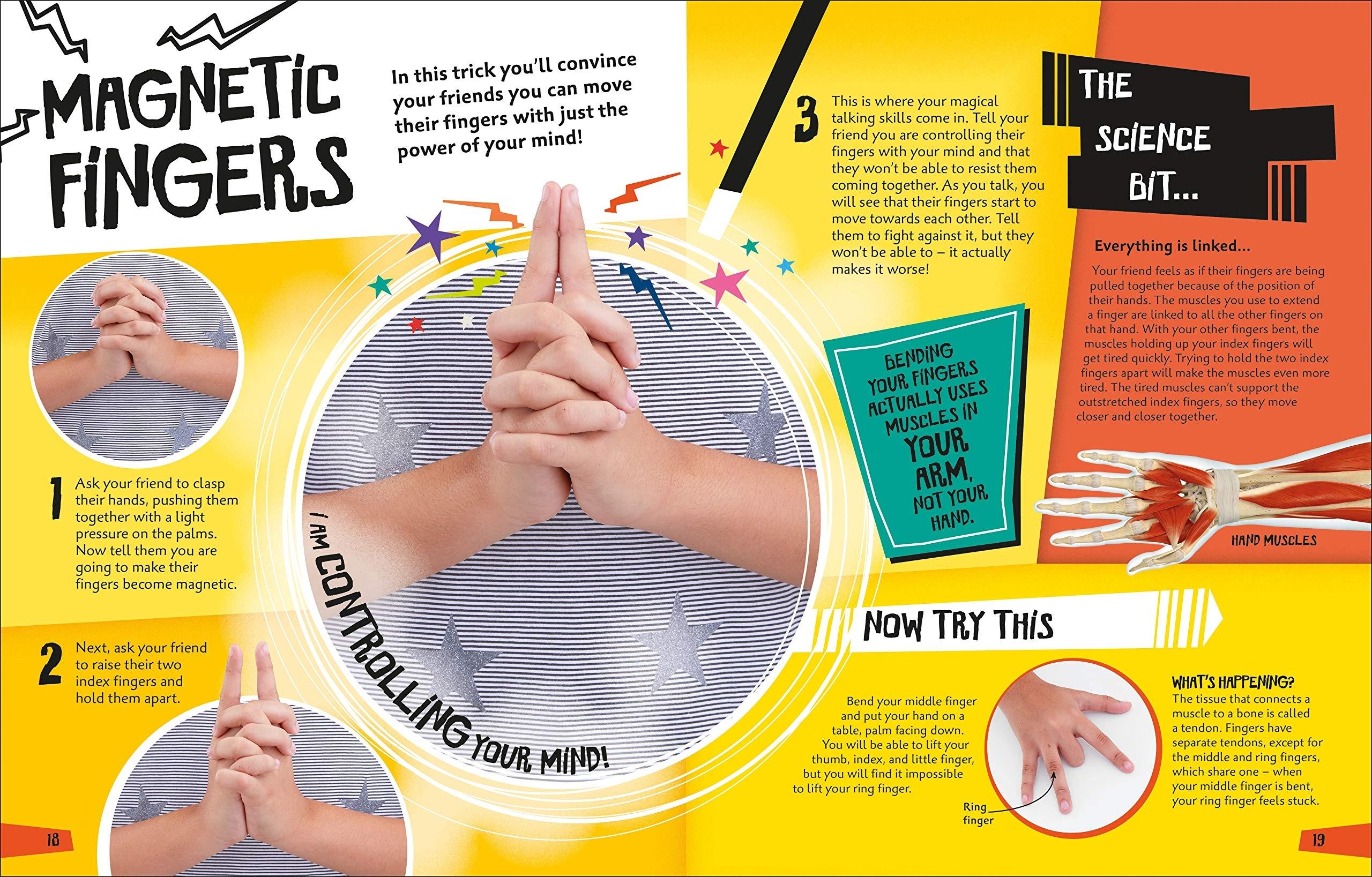 Science is Magic: Amaze your Friends with Spectacular Science Experiments (Hardback)