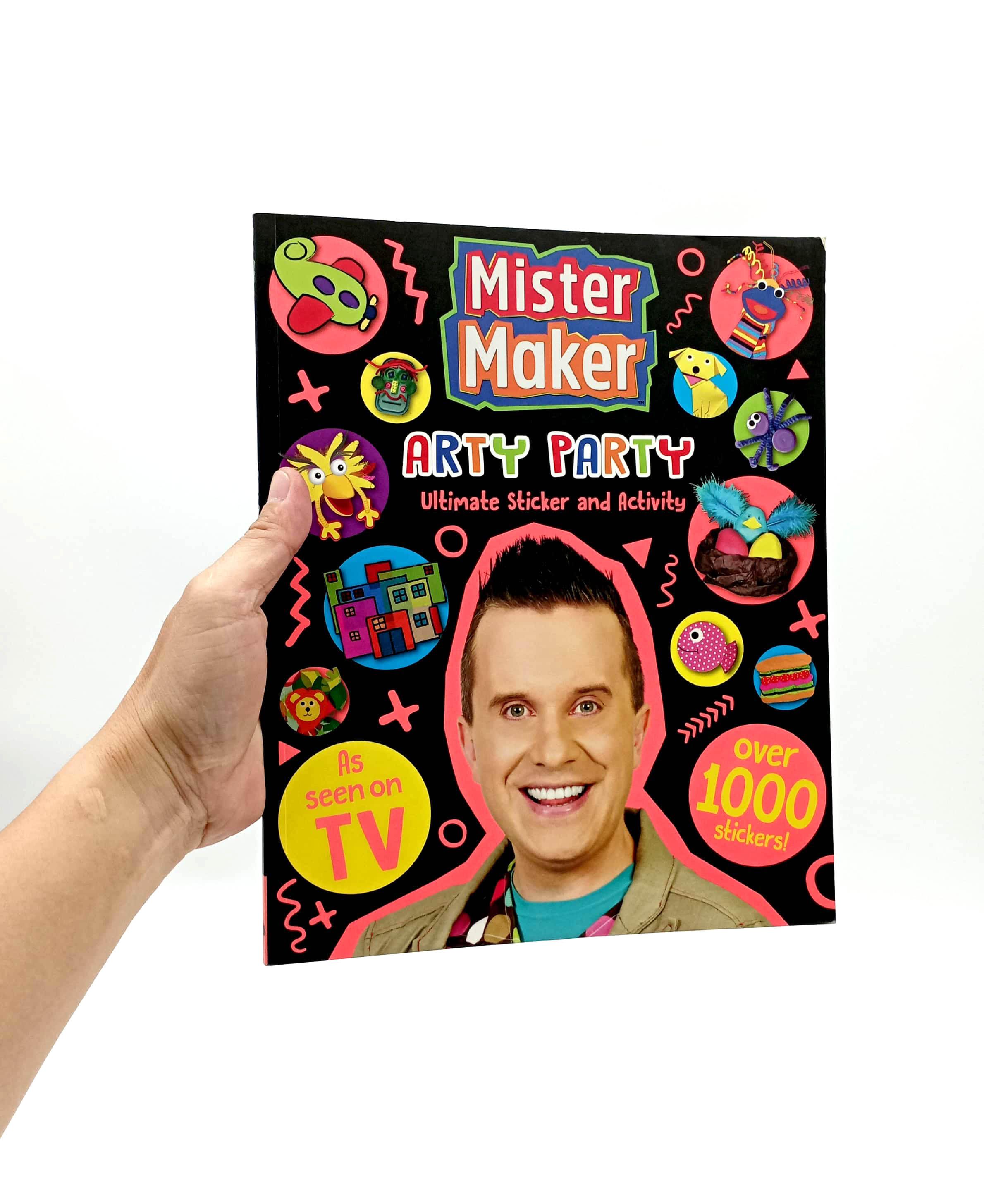 Mister Maker Giant Sticker And Activity Book