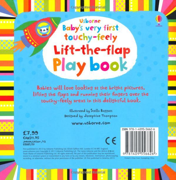 Sách tương tác tiếng Anh - Usborne Baby