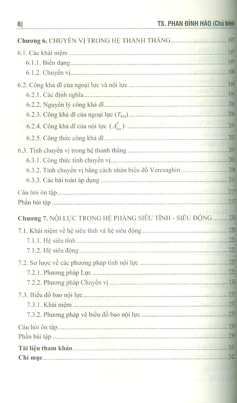 Cơ Học Công Trình - TS. Phan Đình Hào (Chủ biên), ThS. Đỗ Minh Đức, ThS. Lê Cao Tuấn