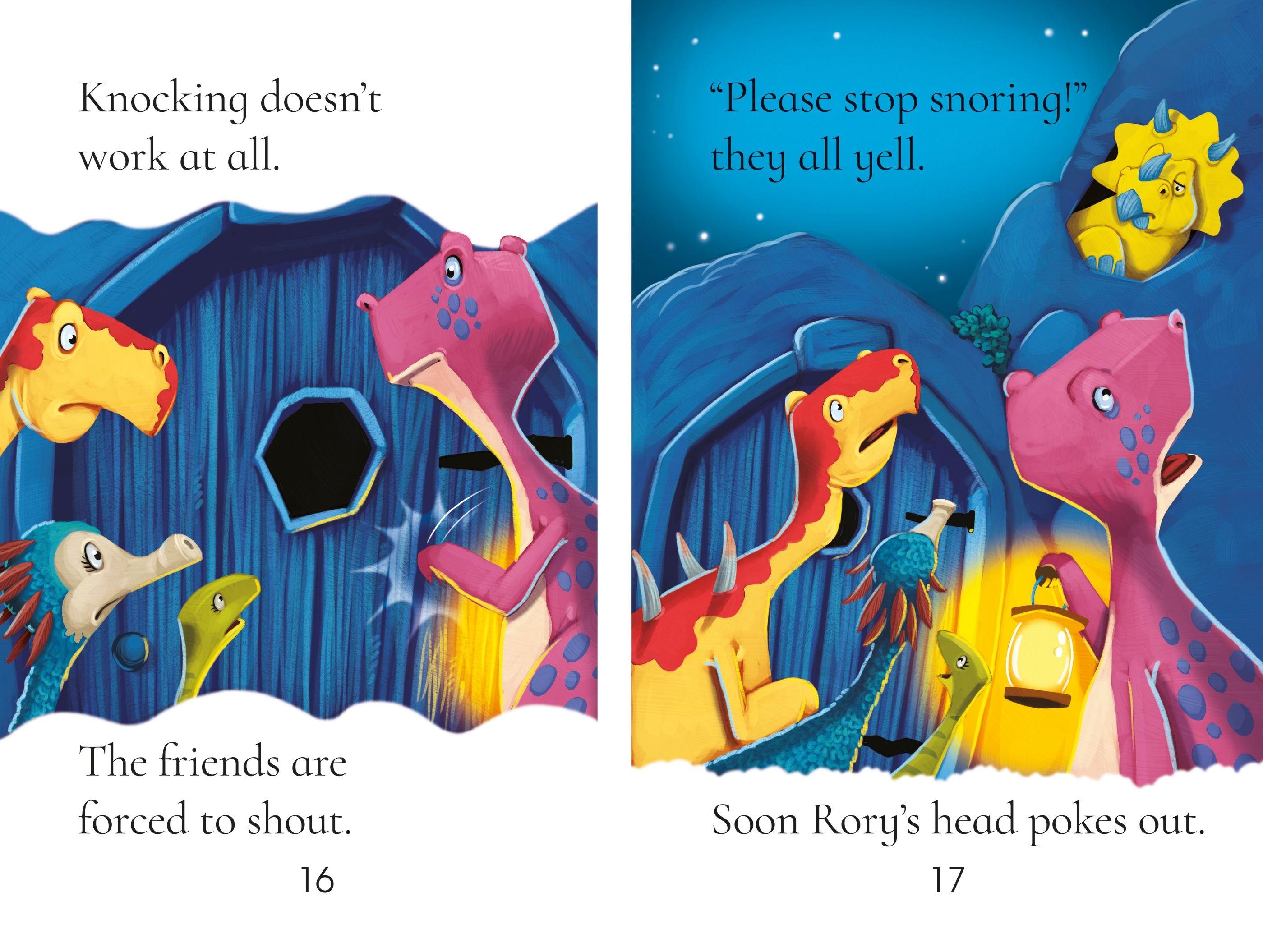 Usborne Dinosaur Tales First Reading Level 3: The Dinosaur With The Noisy Snore