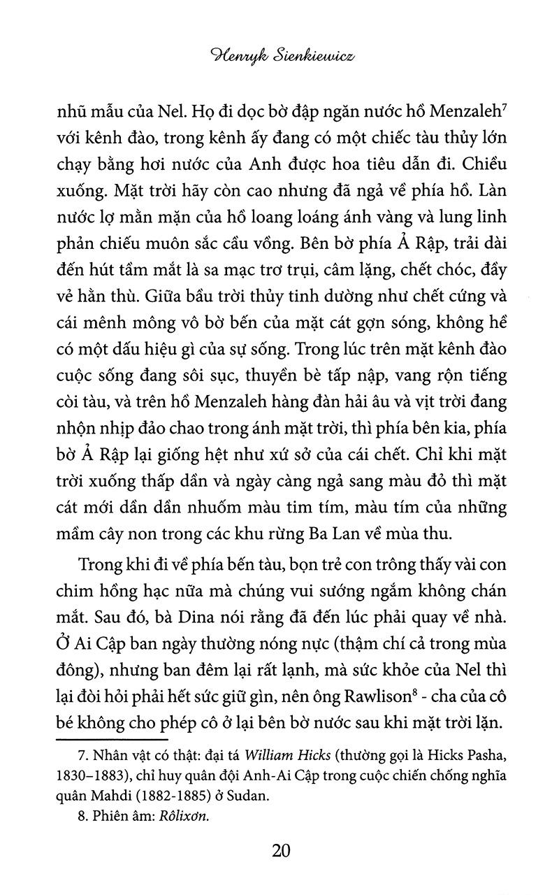 Trên Sa Mạc Và Trong Rừng Thẳm
