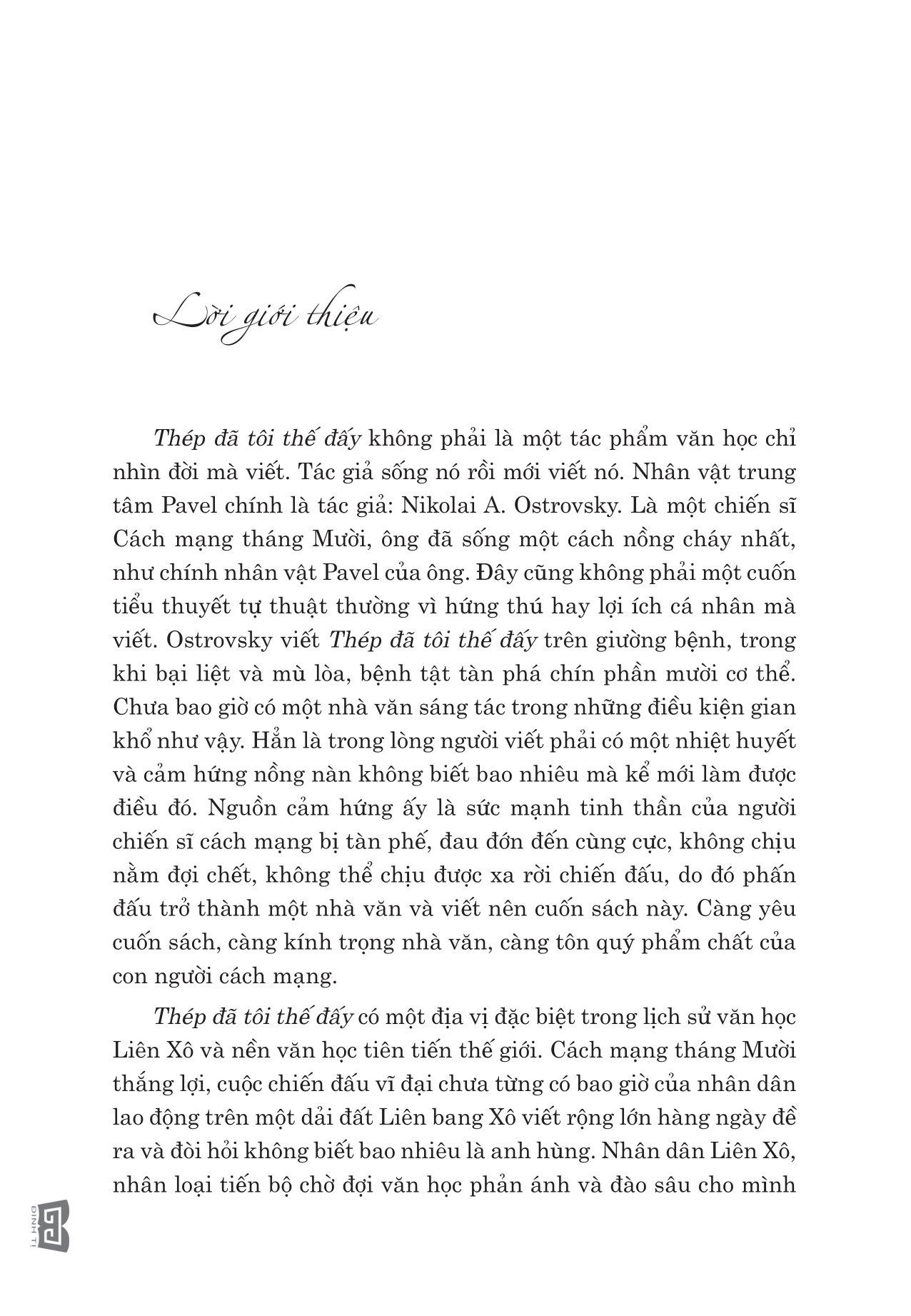 Thép Đã Tôi Thế Đấy (Tái Bản 2023)