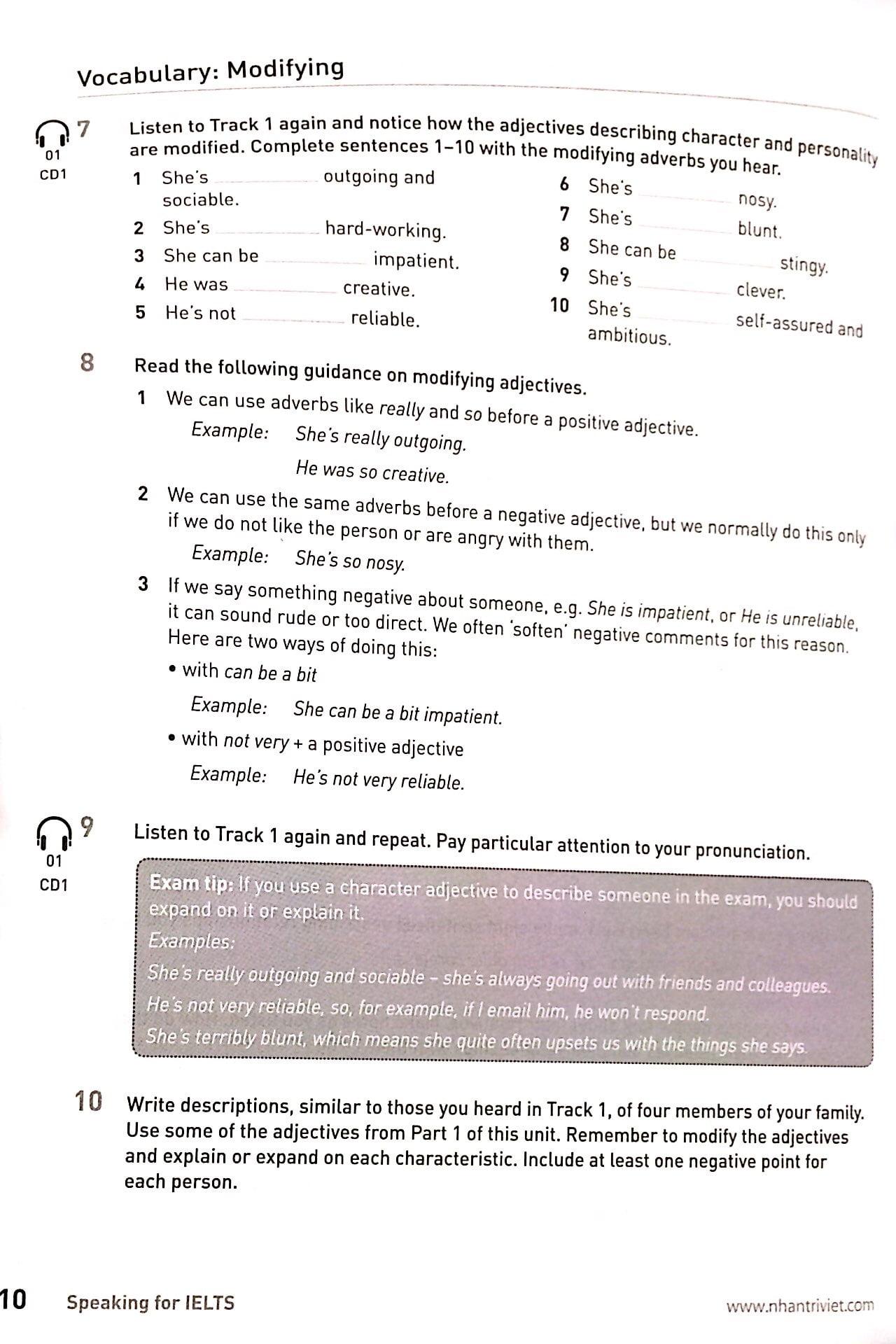 Speaking For IELTS (Kèm CD)