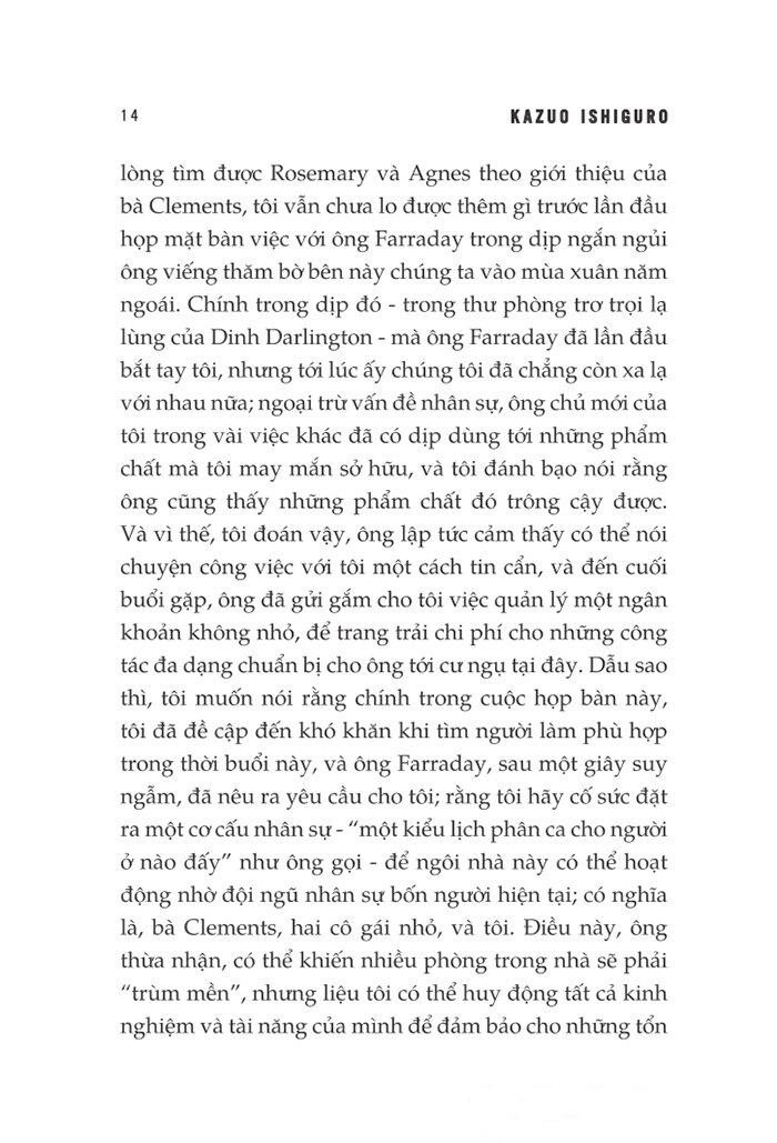 Tàn Ngày Để Lại (Bìa Cứng)