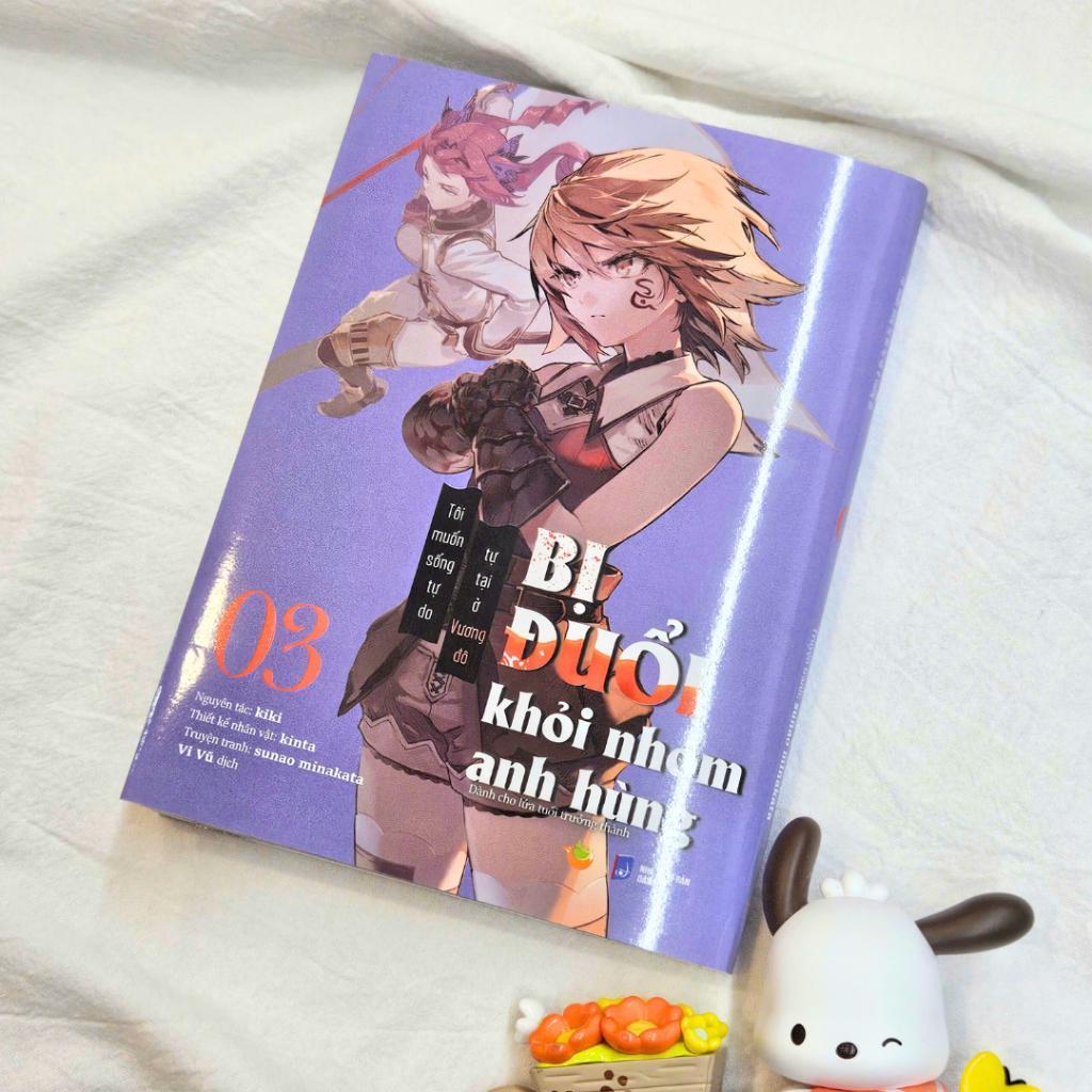 Sách - Bị Đuổi Khỏi Nhóm Anh Hùng - Manga - Tập 3 - AZ Việt Nam