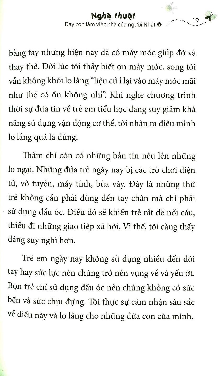 Nghệ Thuật Dạy Con Làm Việc Nhà Của Người Nhật (Tập 2)