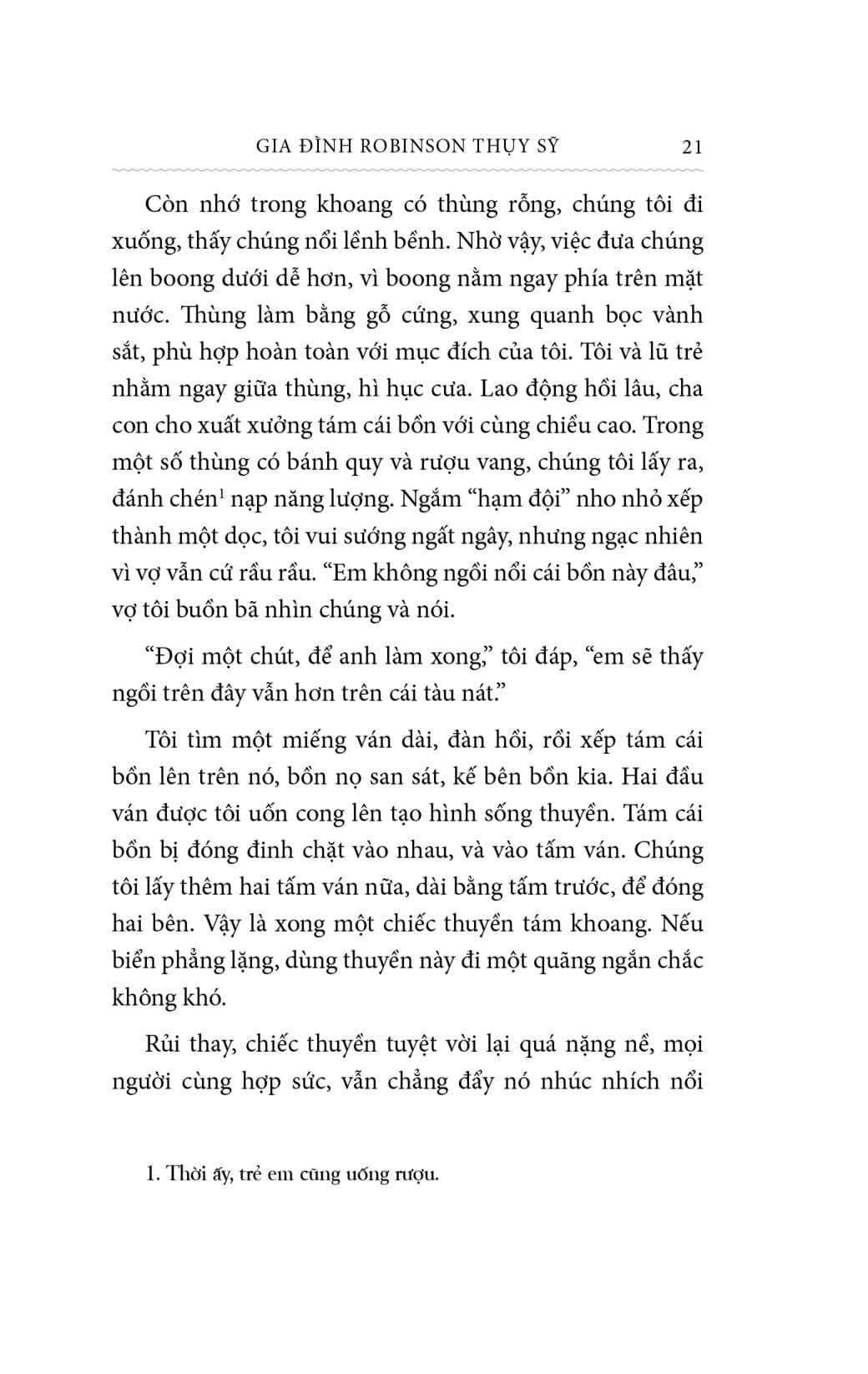 Sách - Gia Đình Robinson Thụy Sỹ - Bìa Vải