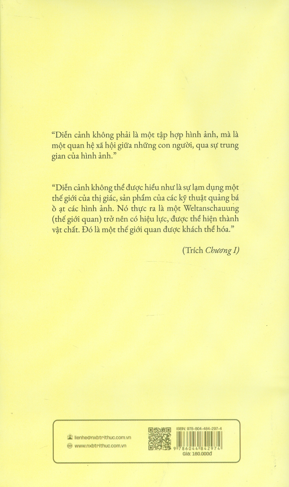 Xã Hội Diễn Cảnh (Tủ sách Tinh Hoa) - Guy Debord ; Nguyễn Tùng dịch, chú giải, giới thiệu (Ấn phẩm bỏ túi)