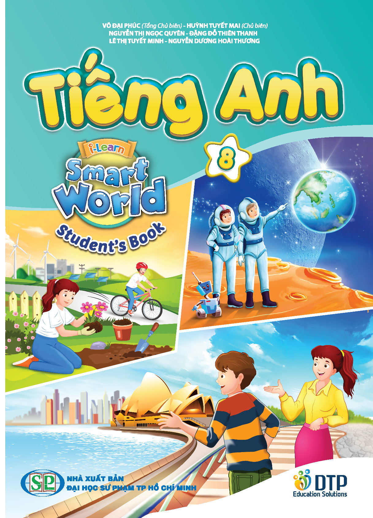 Tiếng Anh 8 i-Learn Smart World - Gói số hóa giáo dục siêu tiết kiệm (SB, WB, NB, Digital Pack)