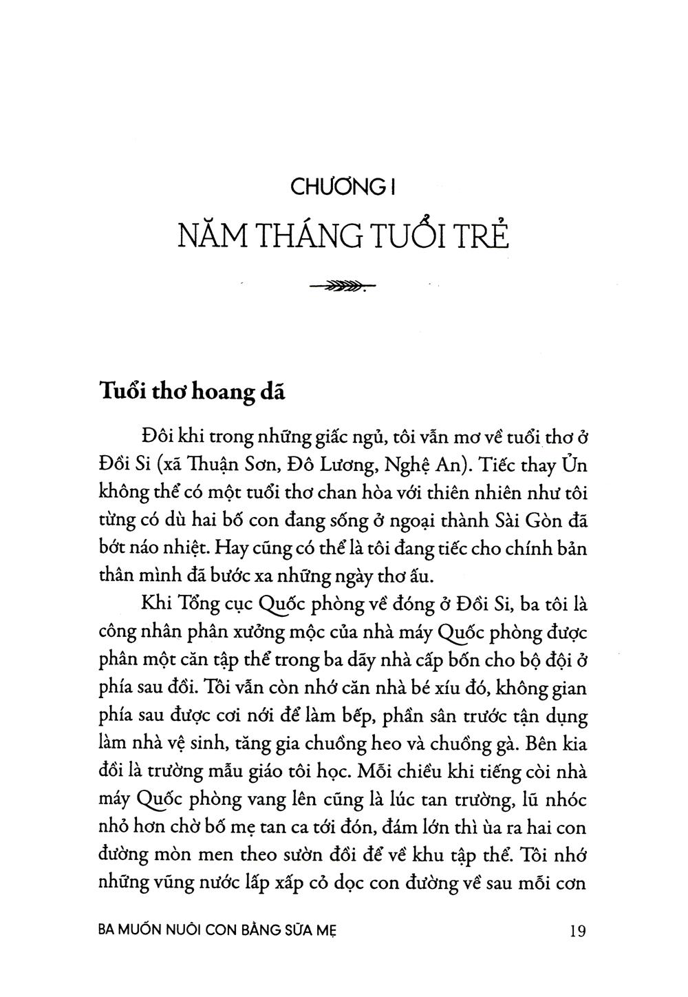 Ba Muốn Nuôi Con Bằng Sữa Mẹ