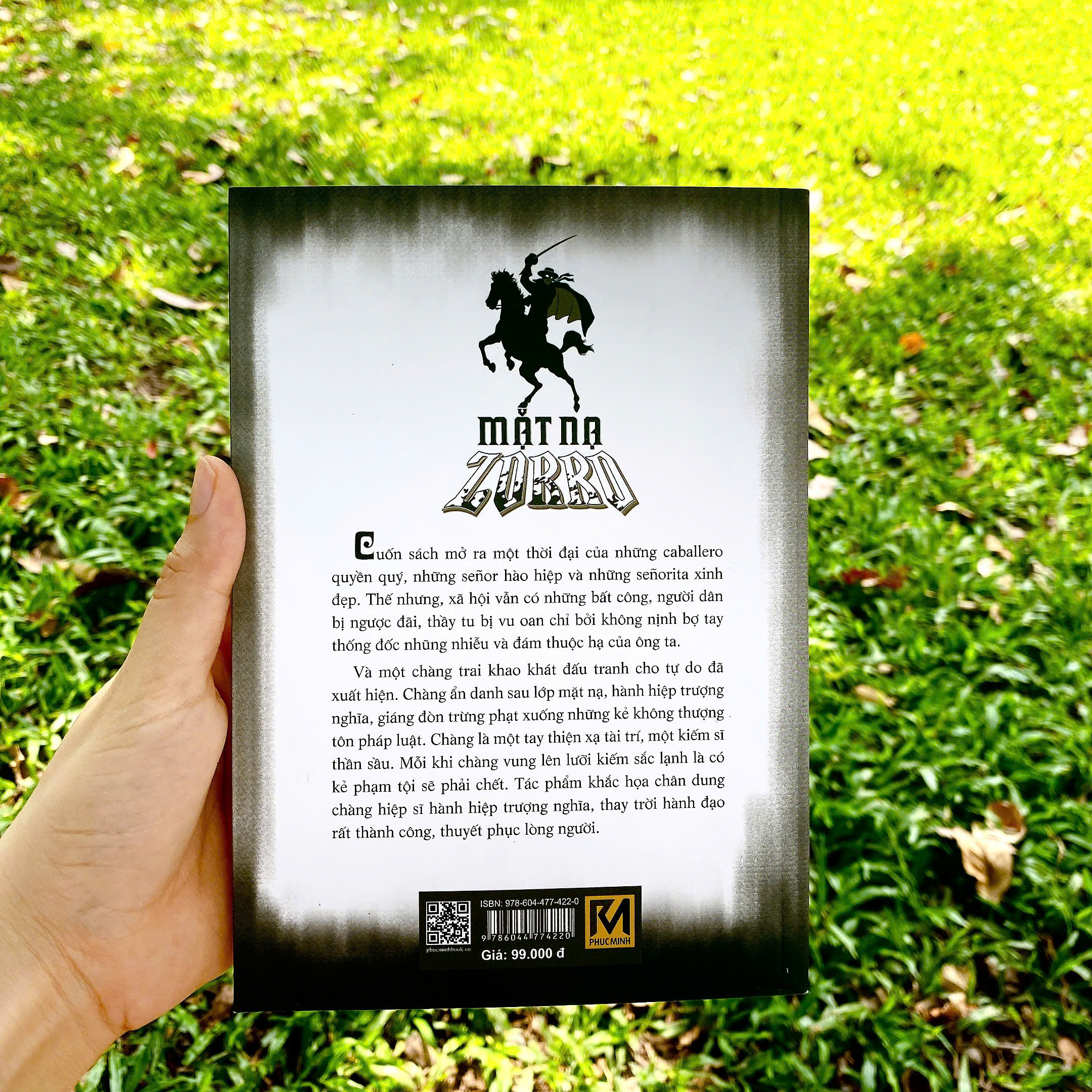 Sách Tiểu Thuyết Trinh Thám - Mặt Nạ Zorro (Johnston McCulley) - Phuc Minh Books