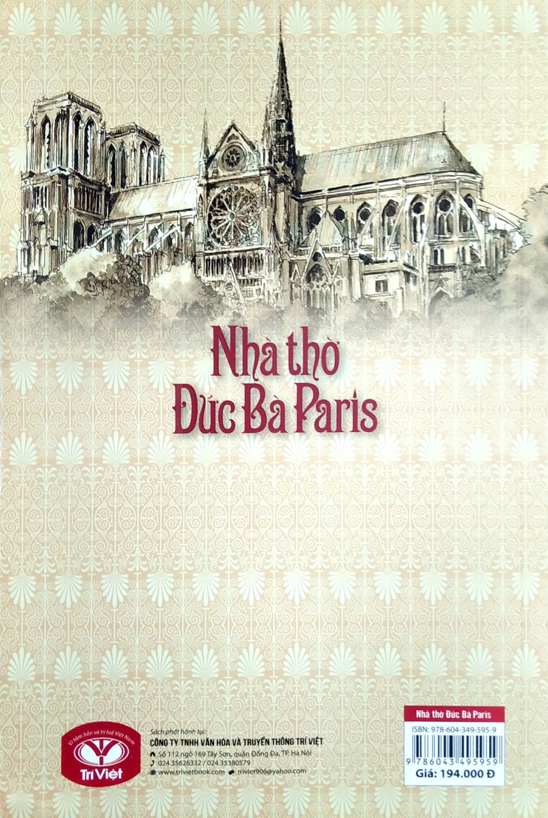 Nhà Thờ Đức Bà Paris (Tái Bản 2022)